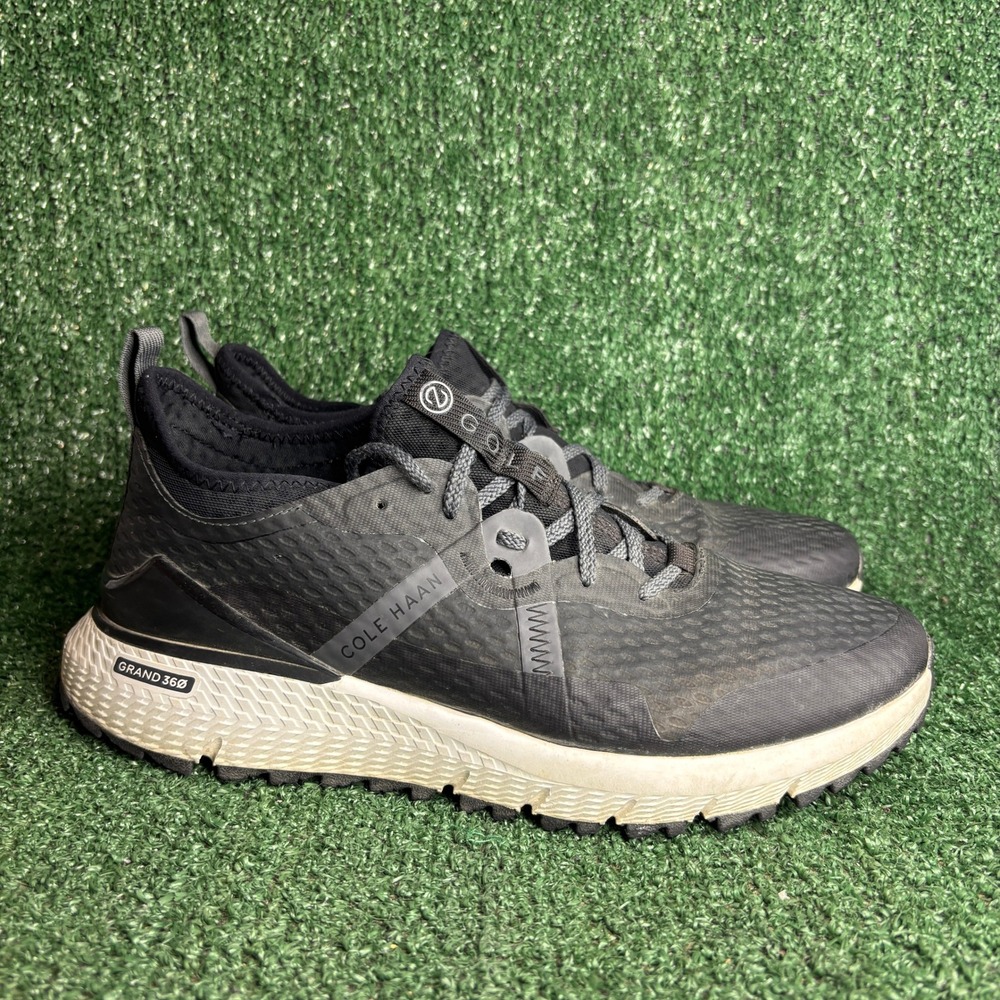 Cole‎ Haan Zerogrand Overtake C35804 Golf Spikeless Sneaker Black Mens Size 10M